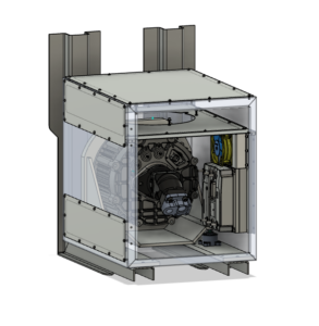 Electric motor and pump for electrified hydraulics