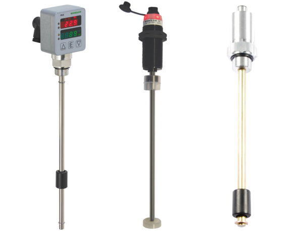 Float level and temperature sensors from Engler